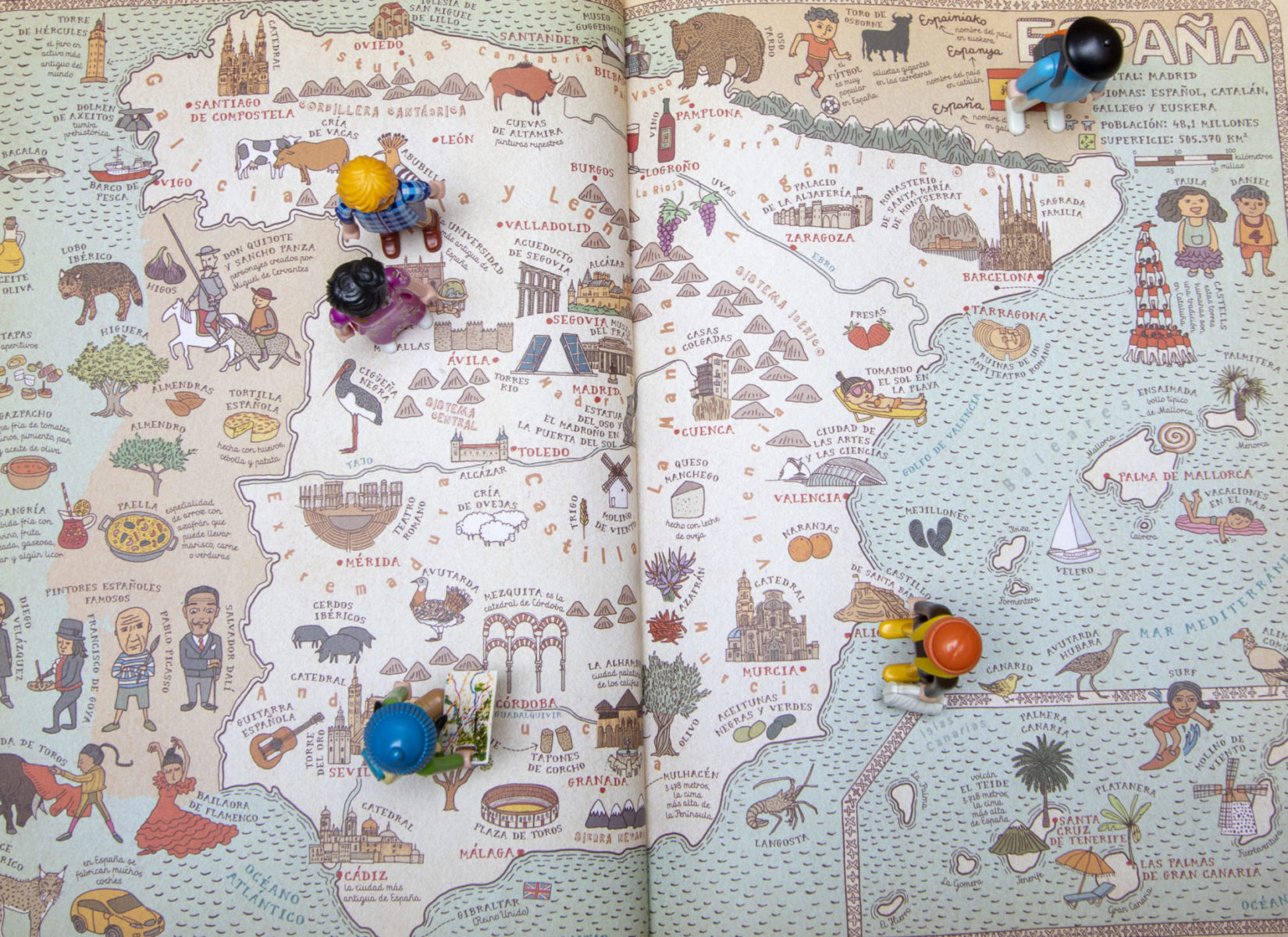 Spain Private Guides. Mizielinskis atlas Spain Private Guides. Mizielinskis atlas