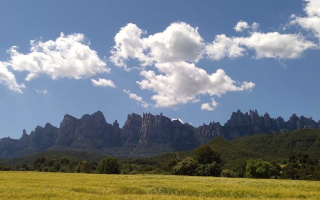 Montserrat, the serrated mountain