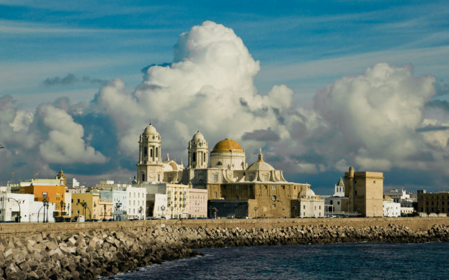 Cádiz, view of the Cathedral