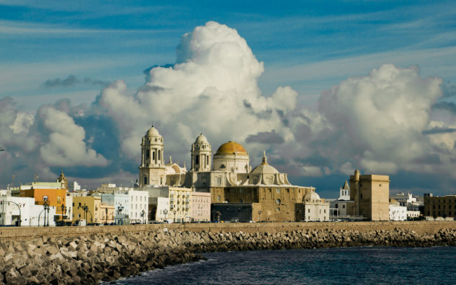 Cádiz, view of the Cathedral
