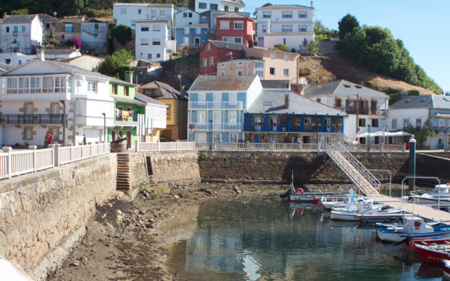 fisherman's harbour in Galicia