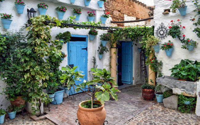 Patio Cordobés -typical courtyard, at Flickr