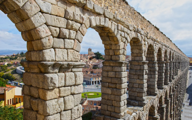 Aqueduct in Segovia