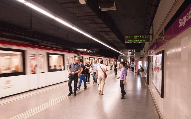 Barcelona metro, Sagrada Familia stop